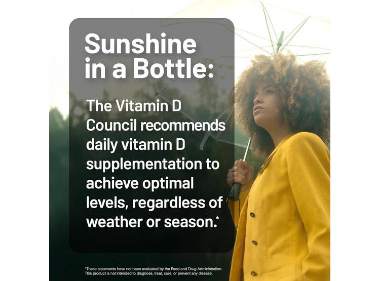 CÁPSULAS DE GEL DE VITAMINA D3 DE NATUREWISE 2000IU PARA SOPORTE INMUNE - 7