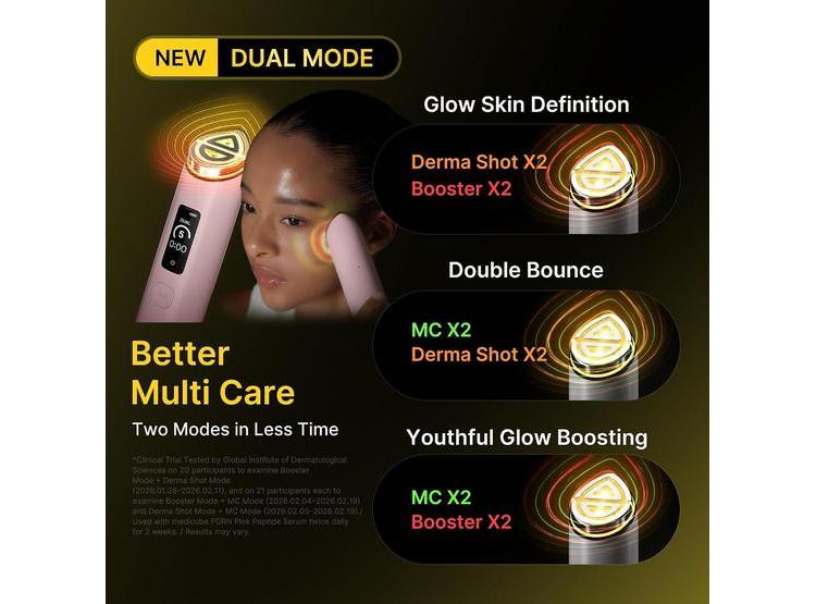 MEDICUBE PRO X2 - DISPOSITIVO DE BELLEZA 7 EN 1, TRATAMIENTO AVANZADO PARA BRILLO, POROS Y DEFINICIÓN DE LA PIEL - 4