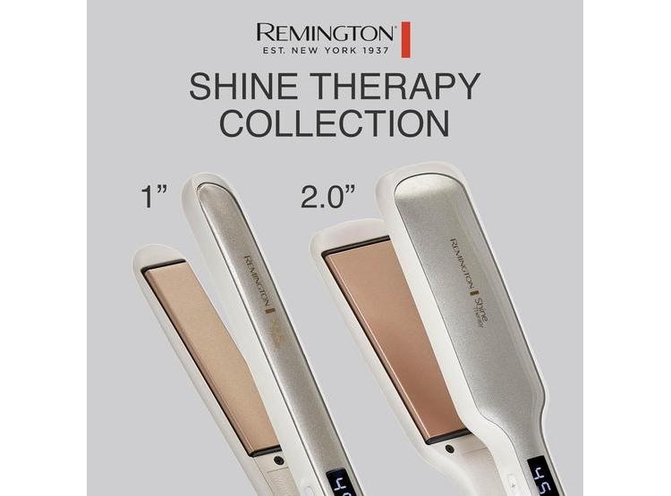 PLANCHA REMINGTON SHINE THERAPY CON ACEITE DE ARGÁN Y QUERATINA - 2