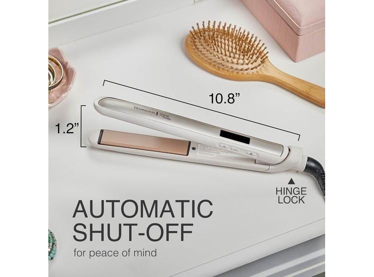 PLANCHA REMINGTON SHINE THERAPY CON ACEITE DE ARGÁN Y QUERATINA - 3