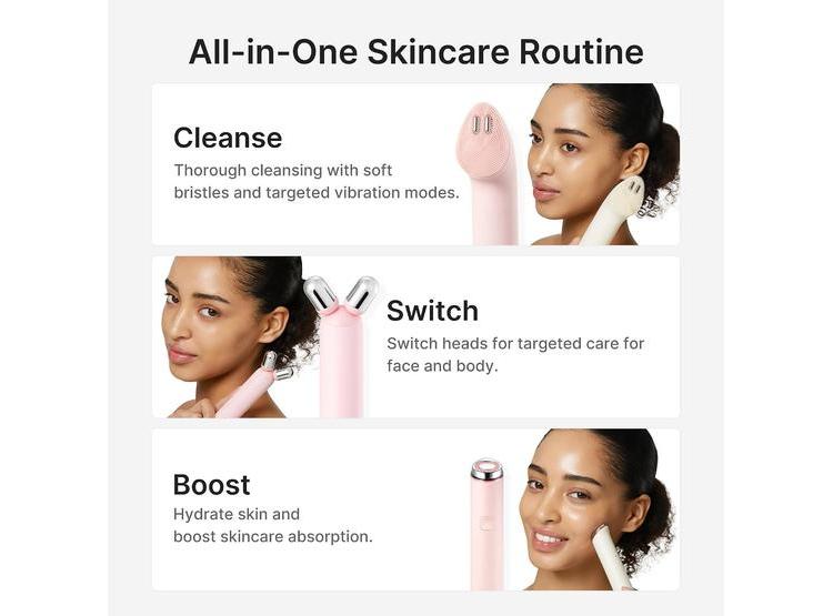 MEDICUBE MINI BOOSTER PRO PLUS, DISPOSITIVO 3 EN 1 COREANO PARA LIMPIEZA, CUIDADO DE PIEL Y CUERPO - 2