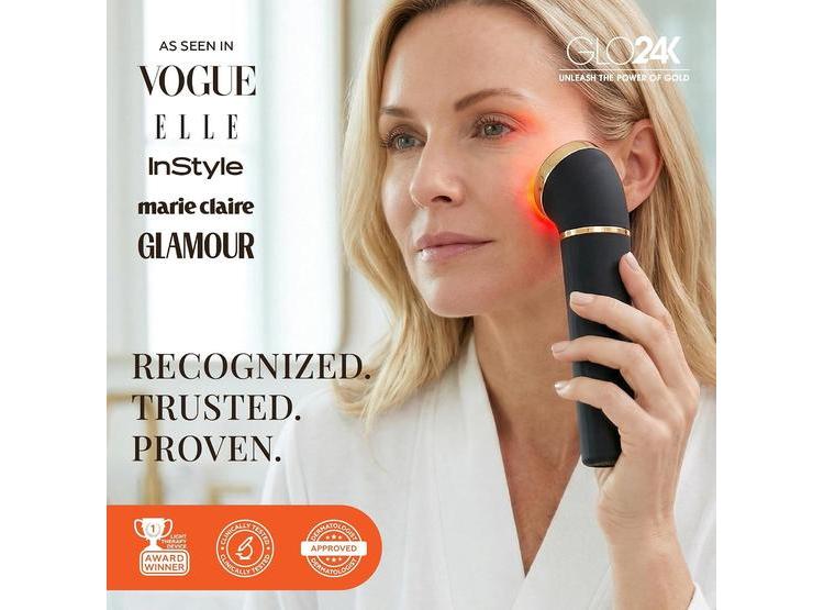 DISPOSITIVO DE BELLEZA CON LUZ ROJA PARA CARA Y CUELLO CON MASAJEADOR LED Y VIBRACIÓN AVANZADA - 3