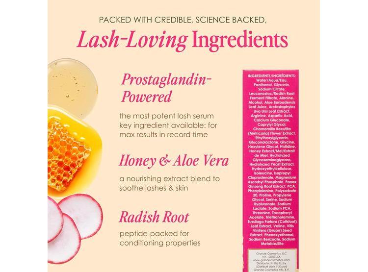 GRANDELASH-MD SUERO, INFUNDIDO CON PÉPTIDOS Y VITAMINAS, POTENCIA PESTAÑAS LARGAS Y GRUESAS, LIBRE DE CRUELDAD - 4