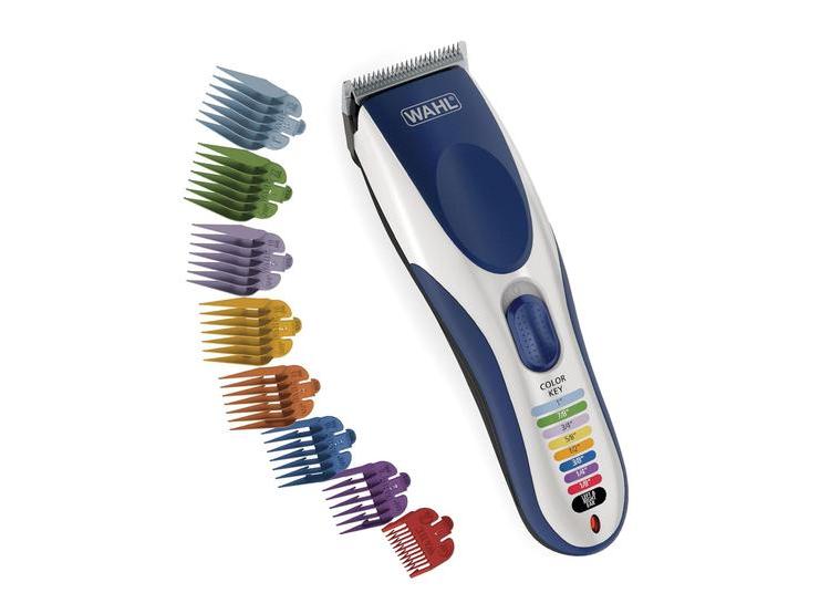 MÁQUINA PARA CORTAR PELO WAHL COLOR PRO RECARGABLE CON PEINES GUÍA DE COLORES Y ESTUCHE DE ALMACENAMIENTO - 1