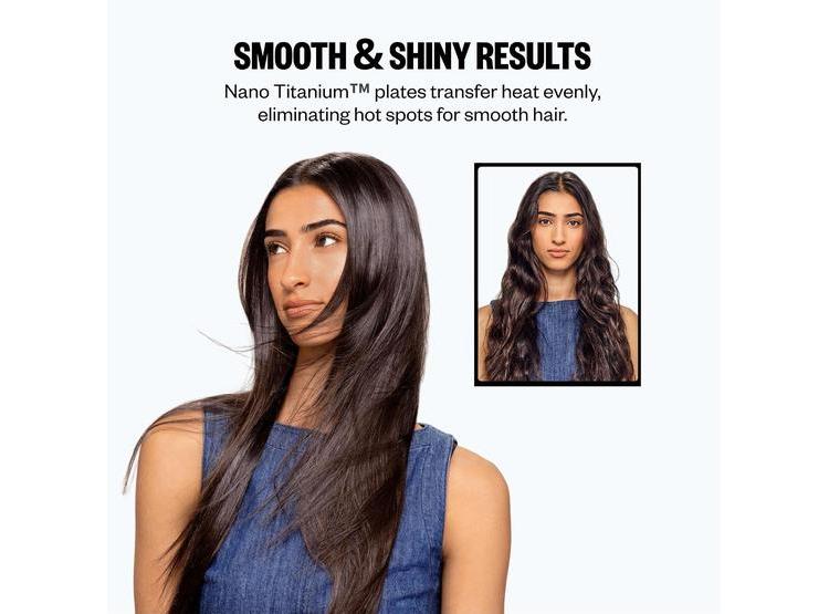 BABYLISSPRO NANO TITANIUM ULTRA-SLEEK CON PLACAS DE TITANIO PARA UN CABELLO MÁS LISO Y BRILLANTE - 2