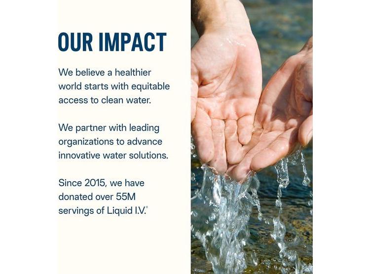 LIQUID I.V. BEBIDA EN POLVO CON ELECTROLITOS, MULTIPLICADOR DE HIDRATACIÓN SABOR LIMÓN LIMA, 16 PORCIONES - 4