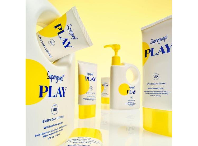 SUPERGOOP! PLAY EVERYDAY LOTION SPF 50, PROTECTOR SOLAR PARA CUERPO Y ROSTRO, RESISTENTE AL AGUA Y RÁPIDO DE ABSORBER - 8