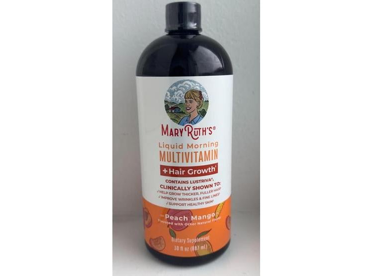 MULTIVITAMINA LÍQUIDA MARYRUTH'S CON BIOTINA, CRECIMIENTO DEL CABELLO Y CUIDADO DE LA PIEL PARA MUJERES - 10
