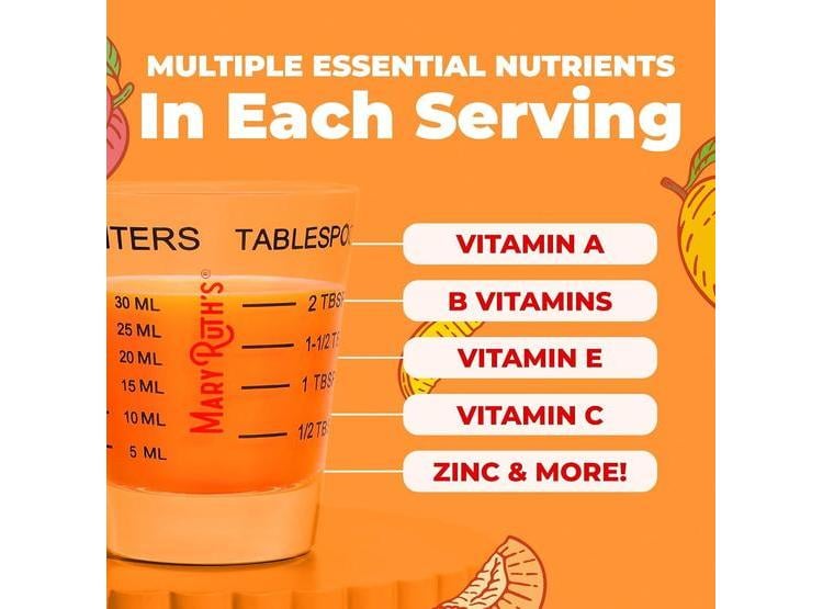 MULTIVITAMINA LÍQUIDA MARYRUTH'S CON BIOTINA, CRECIMIENTO DEL CABELLO Y CUIDADO DE LA PIEL PARA MUJERES - 5