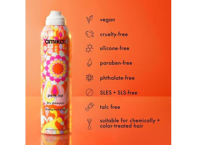 CHAMPÚ SECO AMIKA SIN TALCO REFRESCA RAÍCES CON VOLUMEN Y SIN RESIDUOS BLANCOS PARA TODO TIPO DE CABELLO - 9
