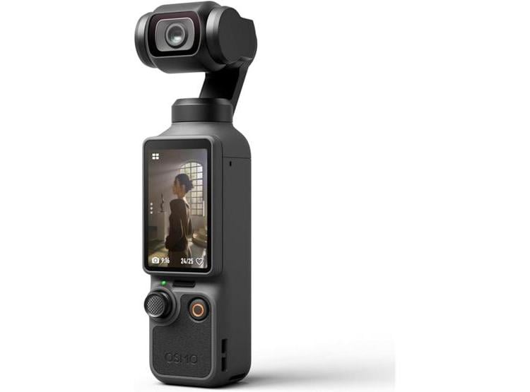 DJI OSMO POCKET 4 CÁMARA GIMBAL CON CMOS, 4K 240FPS, MEMORIA 107GB, TARJETA 128GB Y MICRÓFONOS - 3