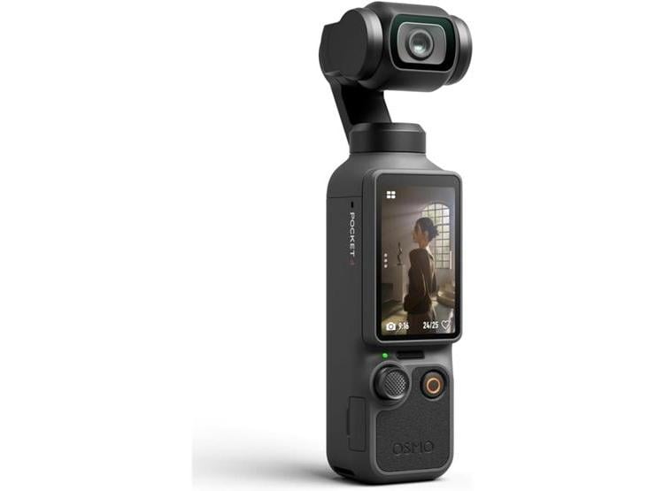 DJI OSMO POCKET 4 CÁMARA GIMBAL CON CMOS, 4K 240FPS, MEMORIA 107GB, TARJETA 128GB Y MICRÓFONOS - 4