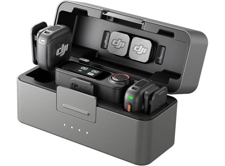 MICRÓFONO INALÁMBRICO DJI PARA ANDROID, IPHONE, CÁMARA; COMPACTO Y LIGERO, CONTROL DE GANANCIA ADAPTATIVA - 1