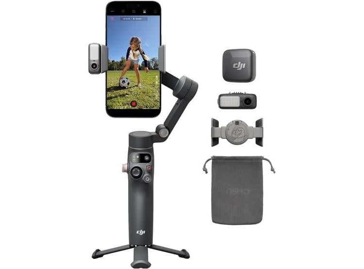 DJI OSMO MOBILE 8 GIMBAL: SEGUIMIENTO IA, AUDIO ILUMINADO, PANORÁMICA 360, MICRÓFONO Y MÁS - 1