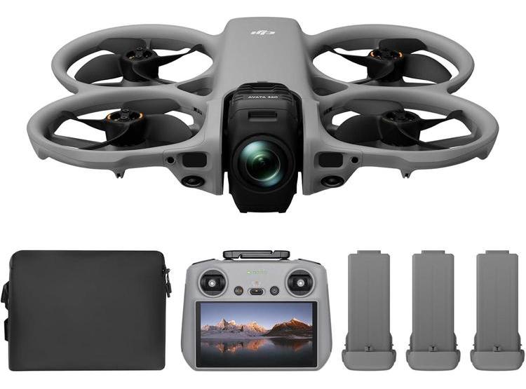 DJI AVATA 360 FLY MORE COMBO RC 2, DRON CON IMÁGENES 8K, FPV, FILMACIÓN AÉREA, CÁMARA 360° Y HÉLICE PROTEGIDA - 1