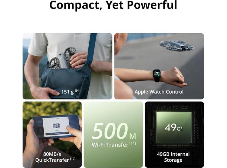 COMBO DJI NEO 2 MOTION FLY MORE, TRANSMISOR DIGITAL, DRON 4K PARA PRINCIPIANTES Y VUELO FPV - 6