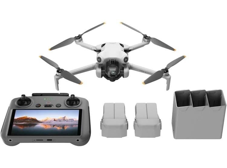 DJI MINI 4 PRO COMBO PLUS CON CÁMARA 4K, 3 BATERÍAS, 135 MINS DE VUELO, PREVENCIÓN DE OBSTÁCULOS, RETORNO INTELIGENTE - 1
