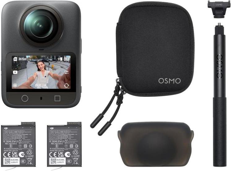 OSMO 360 COMBO ESENCIAL: CÁMARA 360 CON VIDEO 8K, 4K/120FPS, SELFIE STICK INVISIBLE Y BATERÍA EXTENDIDA - 1