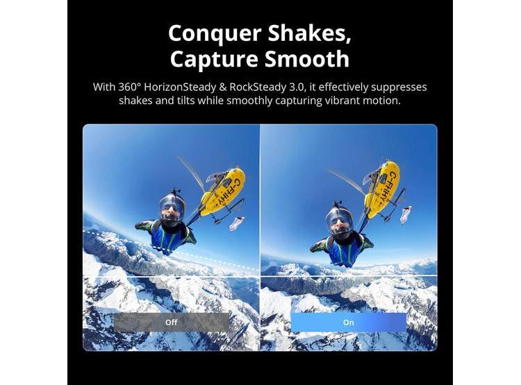 OSMO 360 COMBO ESENCIAL: CÁMARA 360 CON VIDEO 8K, 4K/120FPS, SELFIE STICK INVISIBLE Y BATERÍA EXTENDIDA - 7