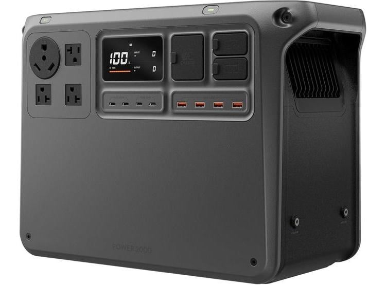 ESTACIÓN DE ENERGÍA PORTÁTIL DJI POWER 2000 CON BATERÍA LFP DE 2048 WH Y SALIDA DE 3000 W - 1