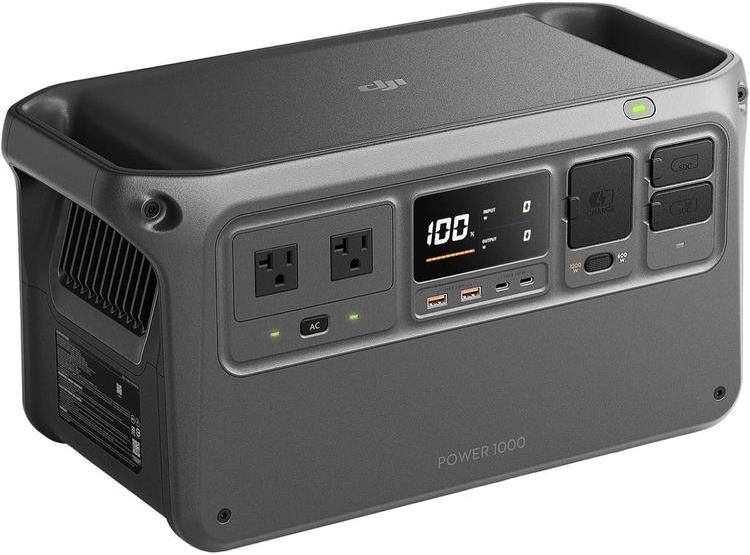 DJI POWER 1000 ESTACIÓN DE ENERGÍA PORTÁTIL 2200 W, BATERÍA LIFEPO4, GENERADOR SOLAR ULTRA SILENCIOSO - 1