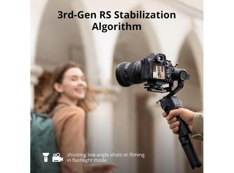 DJI RS 3 MINI ESTABILIZADOR 3 EJES PARA CANON, SONY, PANASONIC, NIKON Y FUJIFILM, CARGA ÚTIL HASTA 2 KG - 3
