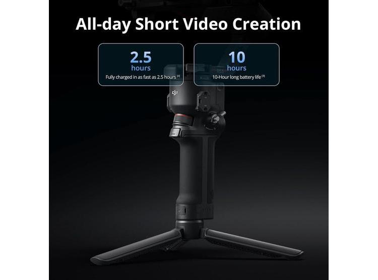 DJI RS 3 MINI ESTABILIZADOR 3 EJES PARA CANON, SONY, PANASONIC, NIKON Y FUJIFILM, CARGA ÚTIL HASTA 2 KG - 5