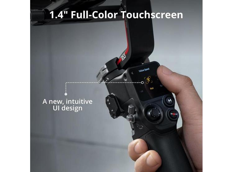DJI RS 3 MINI ESTABILIZADOR 3 EJES PARA CANON, SONY, PANASONIC, NIKON Y FUJIFILM, CARGA ÚTIL HASTA 2 KG - 6