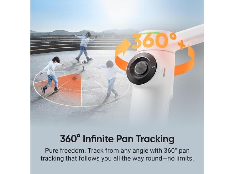 INSTA360 FLOW 2 PRO GIMBAL PLEGABLE BLANCO IA PARA TELÉFONO CON SEGUIMIENTO EN APLICACIONES Y DOCKKIT - 6