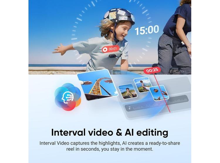 INSTA360 GO 3S - CÁMARA VLOGGING 4K, 64 GB, NEGRA, MANOS LIBRES, MONTAJE VERSÁTIL, DURACIÓN BATERÍA EXTENDIDA - 6