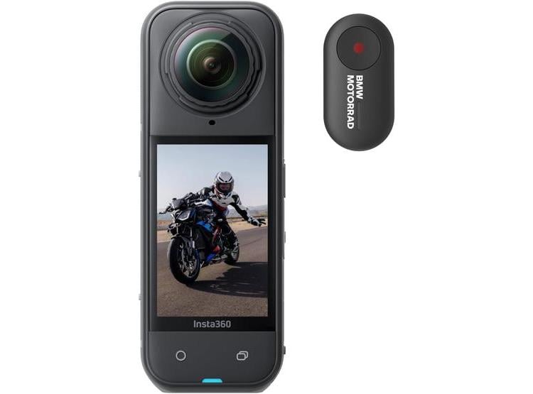 INSTA360 X5 BMW MOTORRAD - CÁMARA DE ACCIÓN 360 IMPERMEABLE 8K, POCO RUIDO, EFECTO DE PALO INVISIBLE, BATERÍA DE 3 HORAS - 1