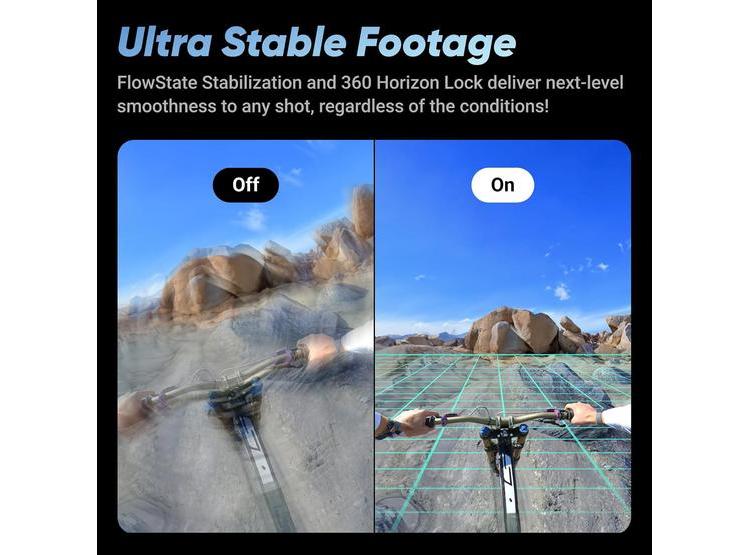 INSTA360 X4 CÁMARA DE ACCIÓN IMPERMEABLE 360 DE 8K, GRAN ANGULAR Y EFECTO PALO INVISIBLE PARA SELFIES - 4