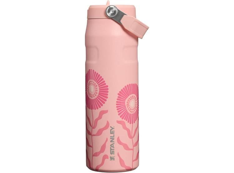 STANLEY ICEFLOW FLIP STRAW 2.0 BOTELLA DEPORTIVA LIGERA Y RESISTENTE DE ACERO INOXIDABLE EN COLOR SORBET GARDEN - 1
