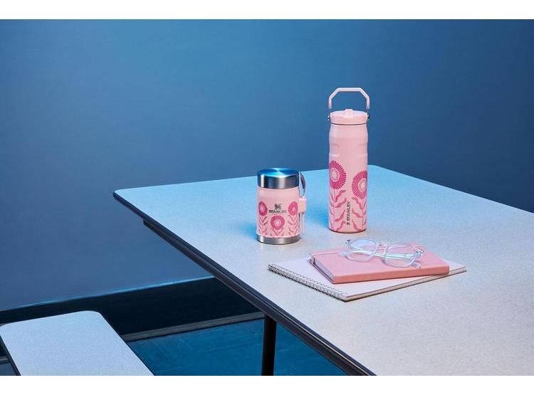 STANLEY ICEFLOW FLIP STRAW 2.0 BOTELLA DEPORTIVA LIGERA Y RESISTENTE DE ACERO INOXIDABLE EN COLOR SORBET GARDEN - 7