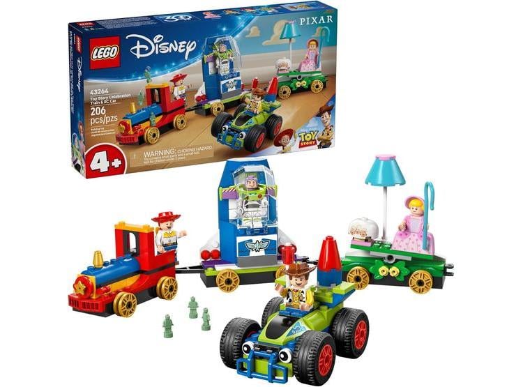 LEGO DISNEY Y PIXAR TOY STORY TREN CELEBRACIÓN Y COCHE RC JUGUETE PARA NIÑOS SENSIBILIDAD Y JUEGO DE ROL - 1