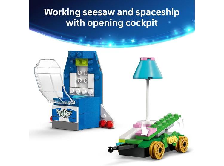 LEGO DISNEY Y PIXAR TOY STORY TREN CELEBRACIÓN Y COCHE RC JUGUETE PARA NIÑOS SENSIBILIDAD Y JUEGO DE ROL - 4