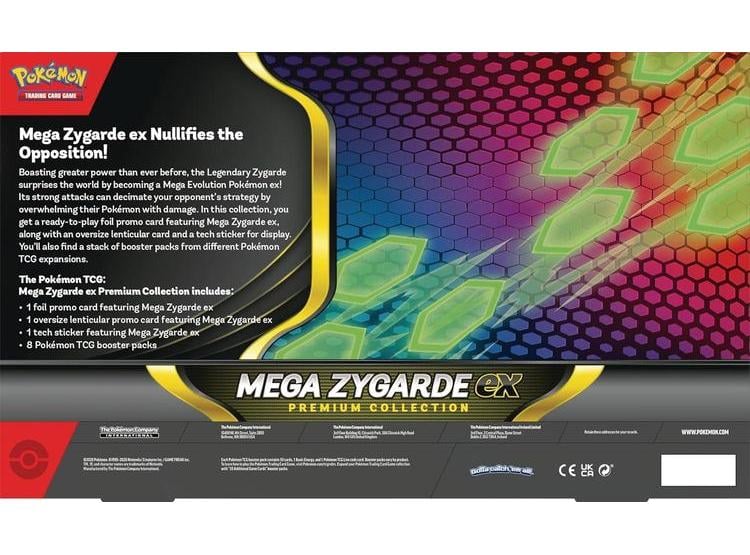 COLECCIÓN MEGA ZYGARDE EX DE POKÉMON TCG CON 8 BOOSTERS, CARTAS PROMOCIONALES Y STICKER - 3
