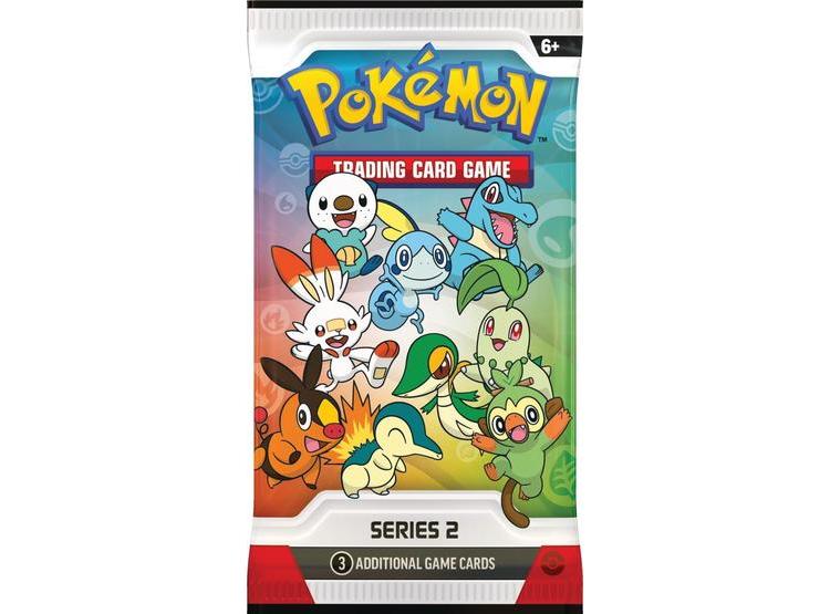 POKÉMON TCG: SERIE 2, INCLUYE TARJETAS PROMOCIONALES, 2 PAQUETES DE REFUERZO Y HOJA DE CALCOMANÍAS - 4