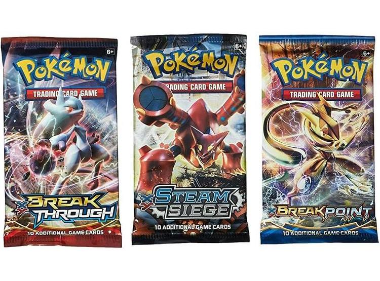 TARJETAS POKÉMON, 3 PAQUETES DE REFUERZO ALEATORIOS, INCLUYE CARTAS RARAS Y LEGENDARIAS - 1