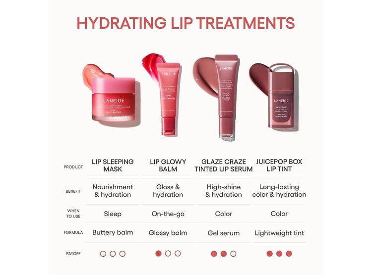 LANEIGE BÁLSAMO LABIAL BRILLANTE: HIDRATANTE CON MANTECA DE KARITÉ - 8
