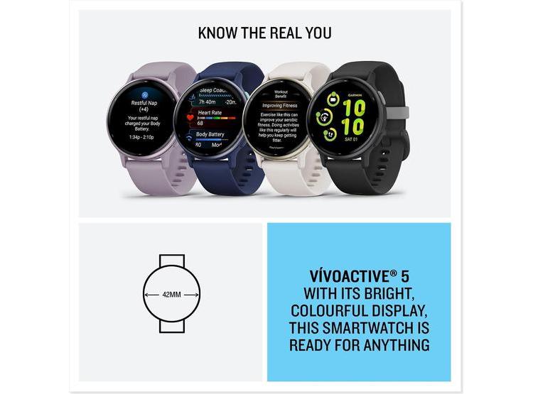 GARMIN VÍVOACTIVE 5 AZUL MARINO PANTALLA AMOLED - 10