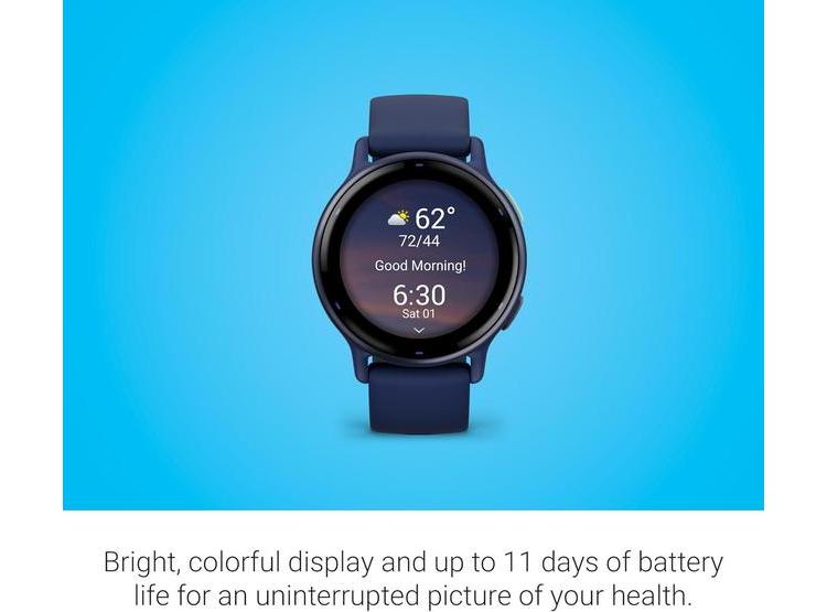 GARMIN VÍVOACTIVE 5 AZUL MARINO PANTALLA AMOLED - 5