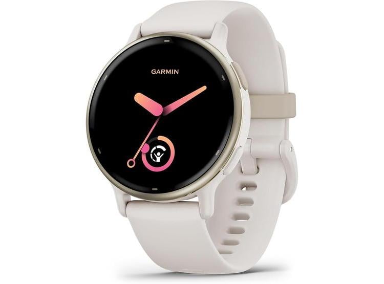 GARMIN VÍVOACTIVE 5, RELOJ INT. GPS SALUD Y FITNESS AMOLED, MARFIL - 1