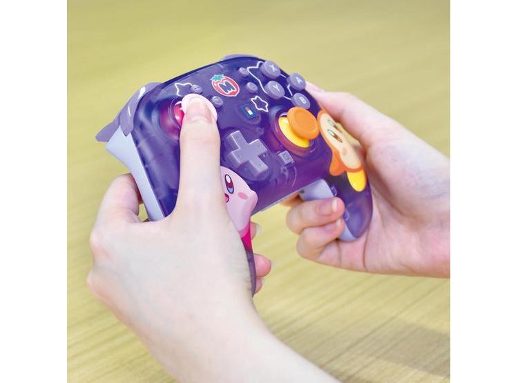 CONTROLADOR HORI WIRELESS HORIPAD TURBO KIRBY Y WADDLE DEE PARA NINTENDO SWITCH 2, LICENCIA OFICIAL NINTENDO - 4