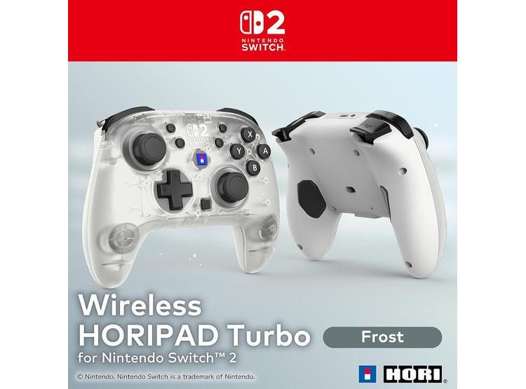 CONTROL WIRELESS HORIPAD TURBO FROST PARA SWITCH 2, CON LICENCIA NINTENDO Y CARACTERÍSTICAS AVANZADAS - 6