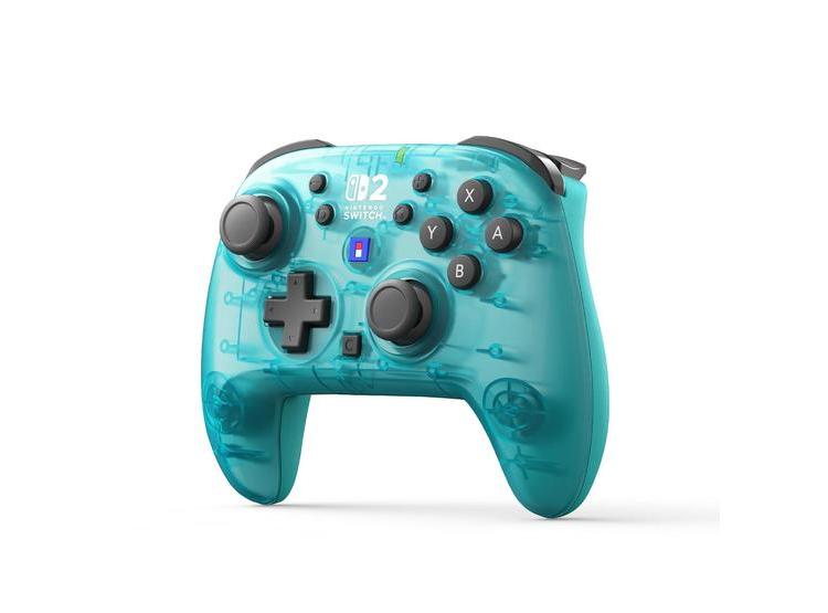 HORI WIRELESS HORIPAD TURBO AQUA, MANDO AVANZADO Y ERGONÓMICO PARA NINTENDO SWITCH CON BATERÍA RECARGABLE - 2