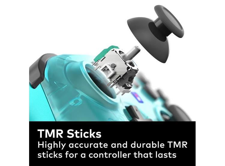 HORI WIRELESS HORIPAD TURBO AQUA, MANDO AVANZADO Y ERGONÓMICO PARA NINTENDO SWITCH CON BATERÍA RECARGABLE - 7