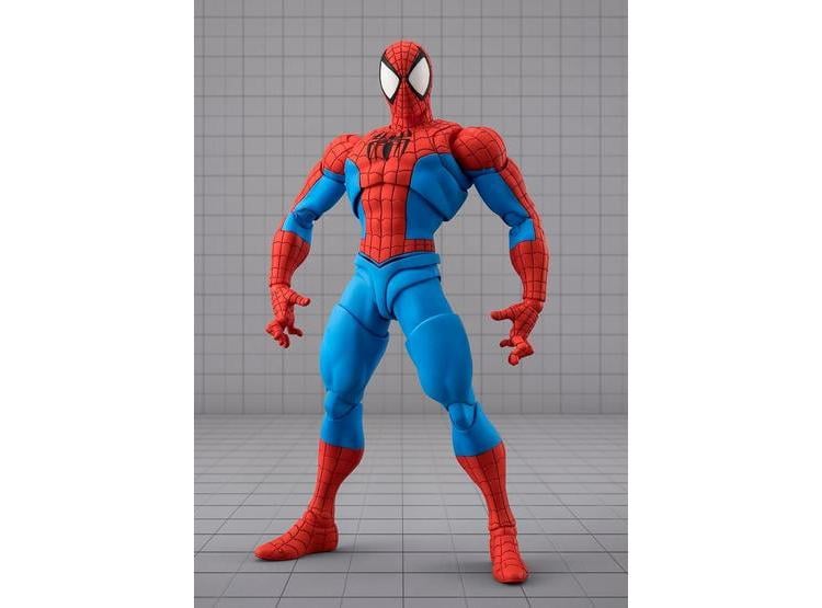 TAMASHII NATIONS - MARVEL SPIDER-MAN GAMERVERSE FIGURA DE ACCIÓN S.H.FIGUARTS CON ACCESORIOS DE TELARAÑA - 3