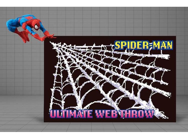TAMASHII NATIONS - MARVEL SPIDER-MAN GAMERVERSE FIGURA DE ACCIÓN S.H.FIGUARTS CON ACCESORIOS DE TELARAÑA - 5