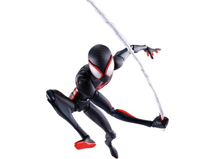 TAMASHII NATIONS FIGURA DE ACCIÓN DE SPIDER-MAN MILES MORALES CON ACCESORIOS DE LA PELÍCULA ACROSS THE SPIDER-VERSE - 1